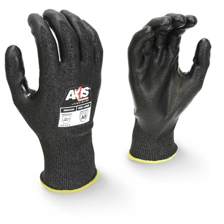 RADIANS Gloves Cut Lvl A5 Tscr Reinf Thm Crch Wk Glv-L PR RWG535L